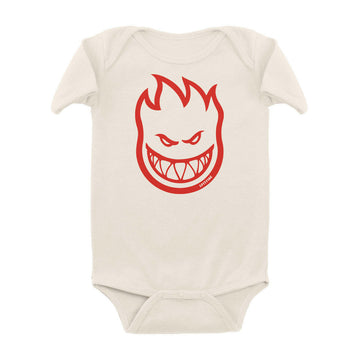 Spitfire - Bighead Onesie Natural/Red.