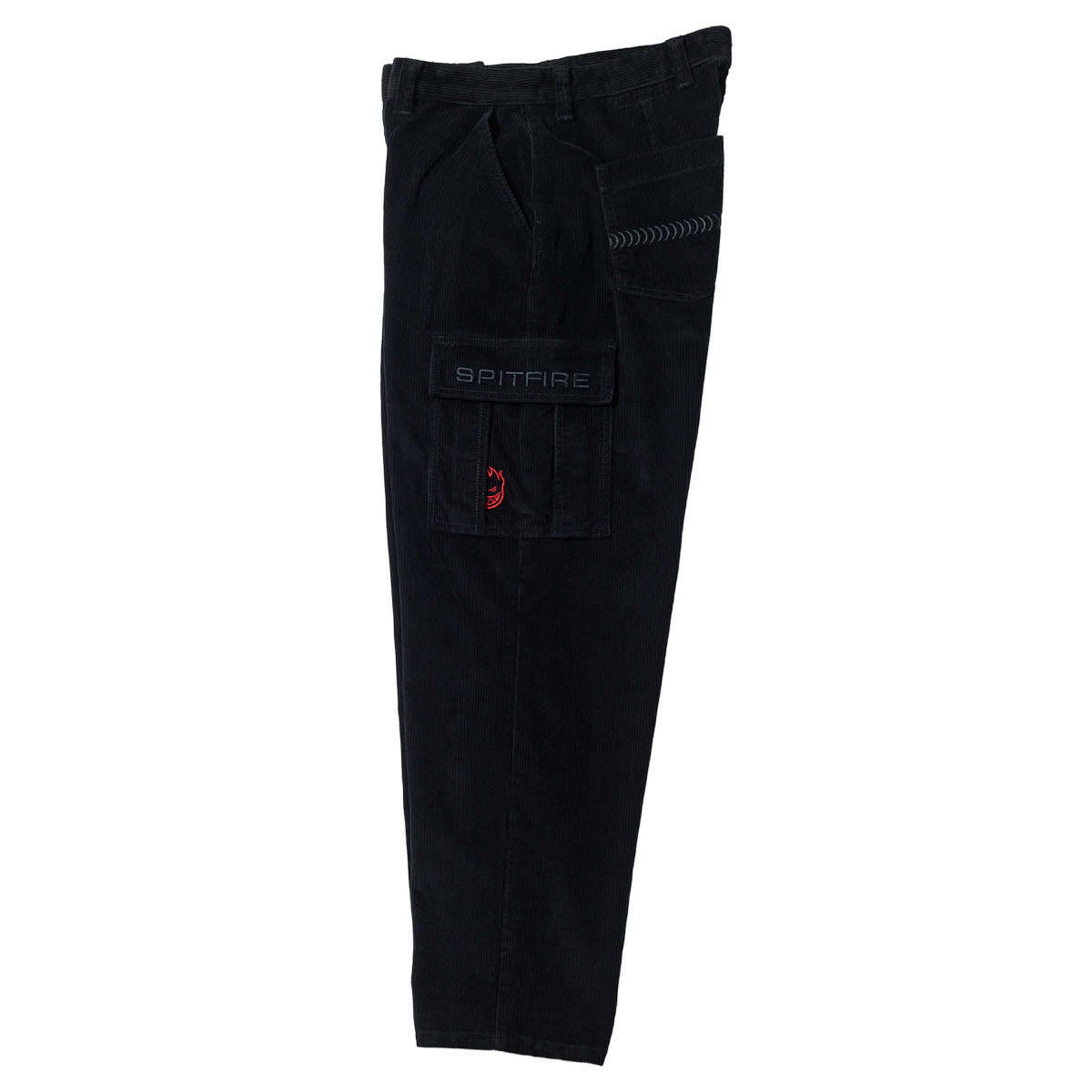 Spitfire - Classic 87 Corduroy Cargo Pants Black.