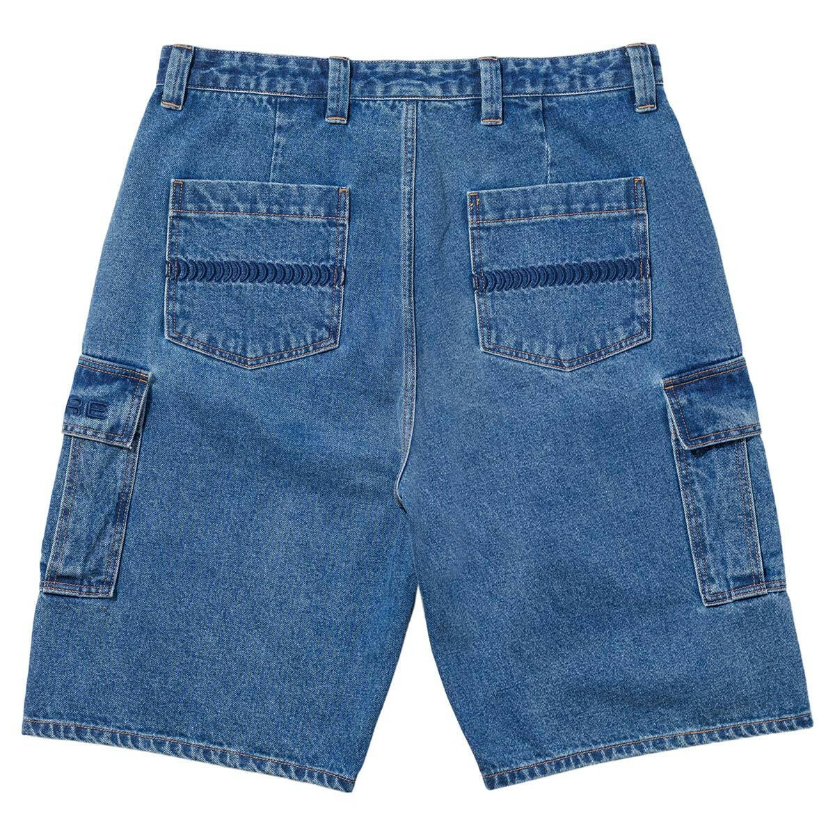 Spitfire - Classic 87 Cargo Denim Shorts Light Stone.