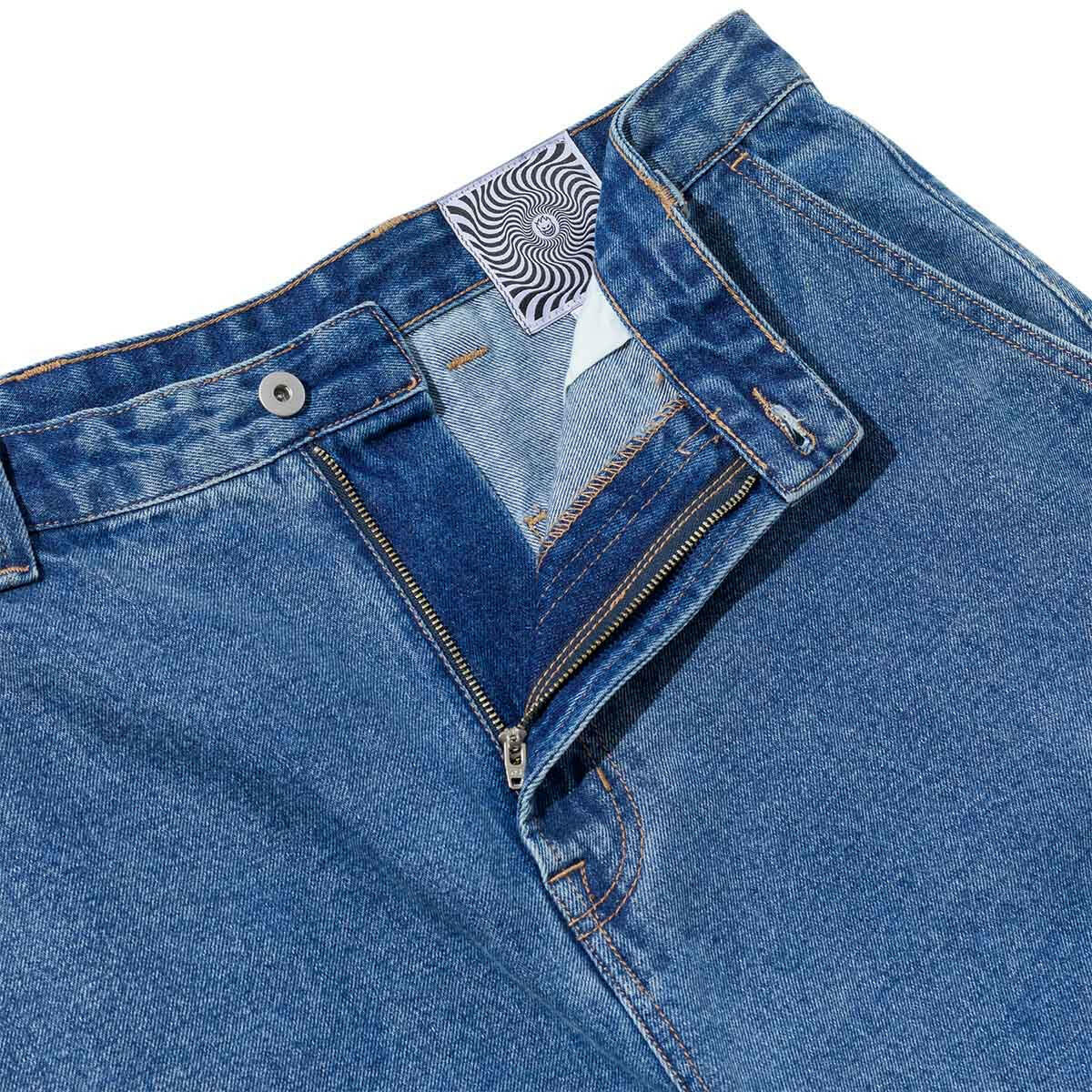 Spitfire - Classic 87 Cargo Denim Shorts Light Stone.
