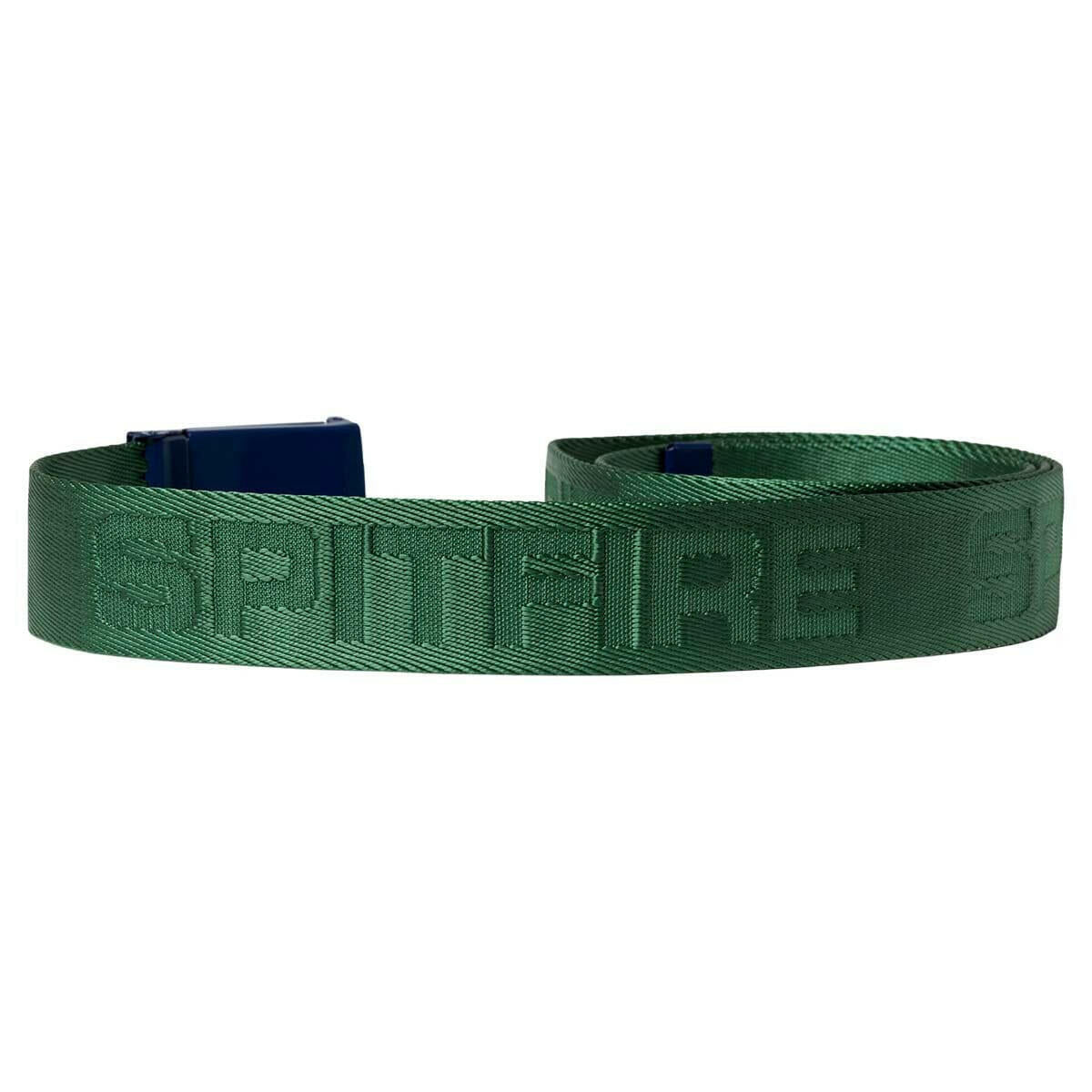 Spitfire - Classic 87 Jacquard Web Belt Dark Green.