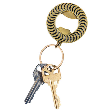 Spitfire - Classic Swirl Bottle Opener Keychain.