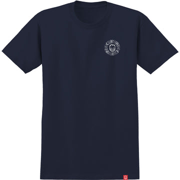Spitfire Classic Swirl Paisley Tee Navy Front