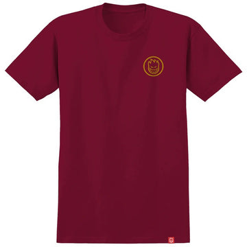 Spitfire Classic Swirl Youth Tee Cardinal Front