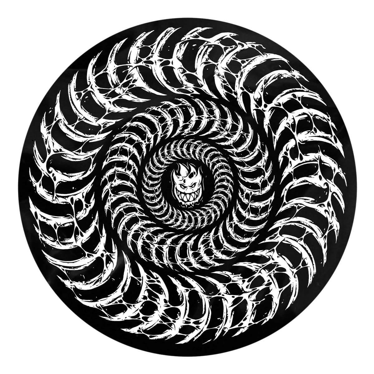 Spitfire - Decay Swirl 5" Sticker.