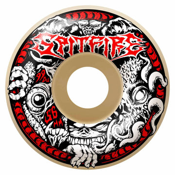 Spitfire - F4 Demon Gate Radial Full 56MM 99A Skateboard Wheels.