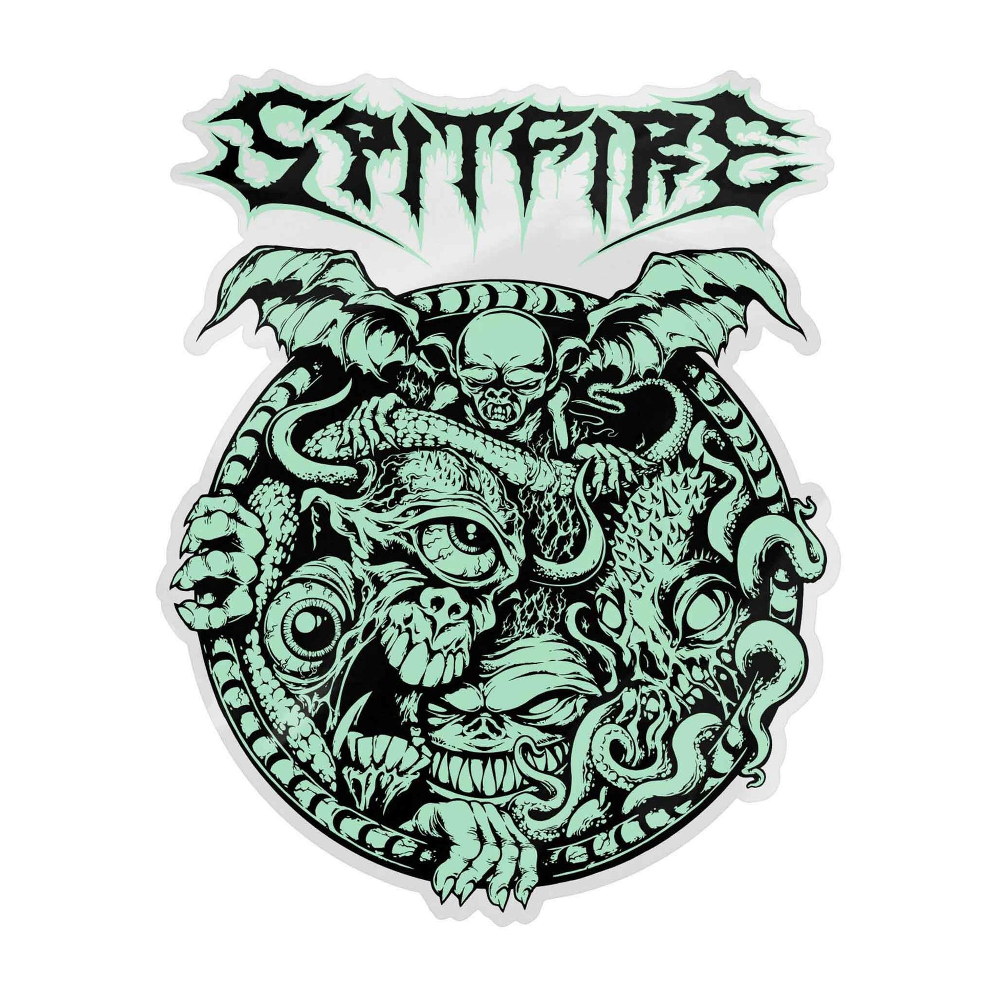 Spitfire - Demon Gate 5.5" Sticker.