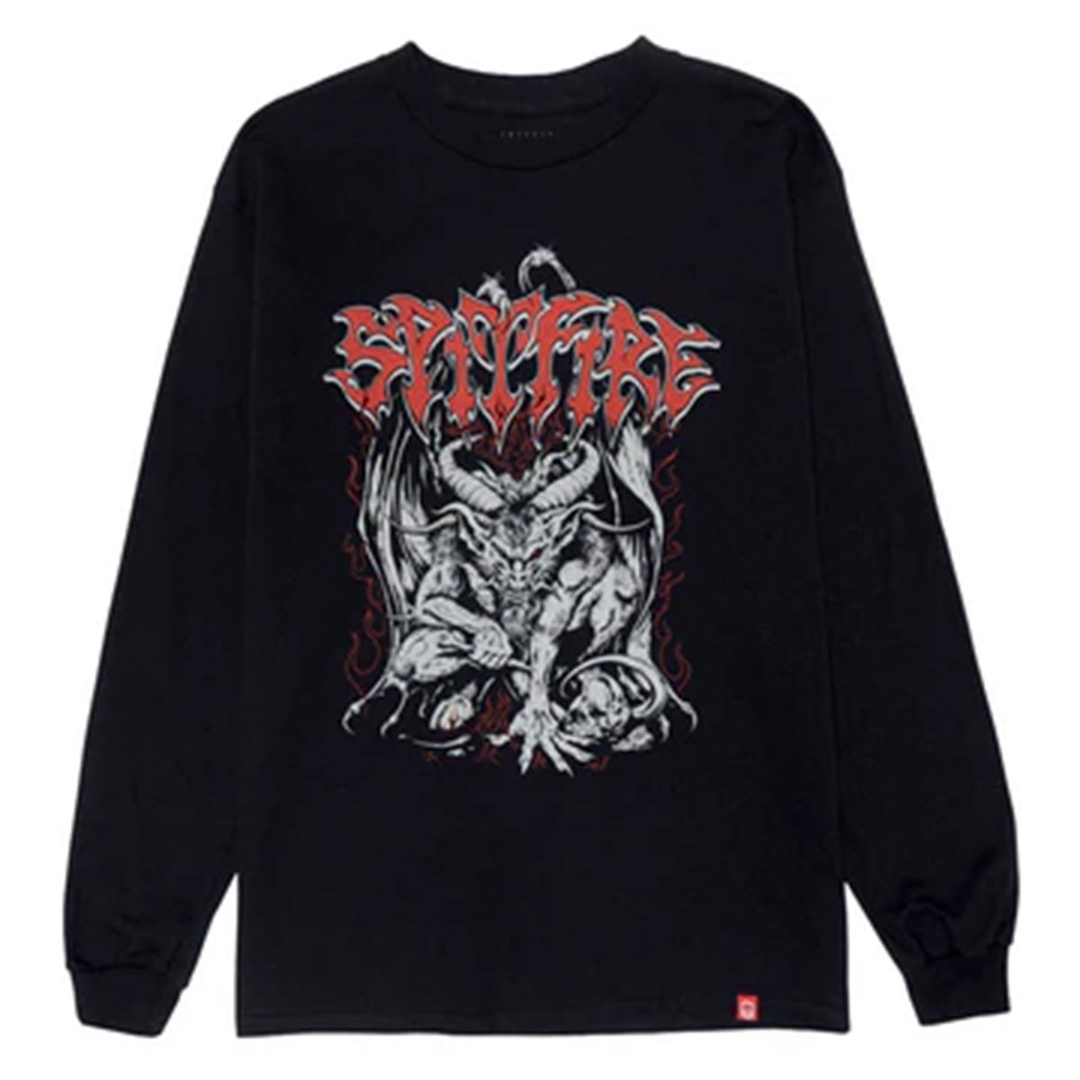 Spitfire Demon L/S Tee Black