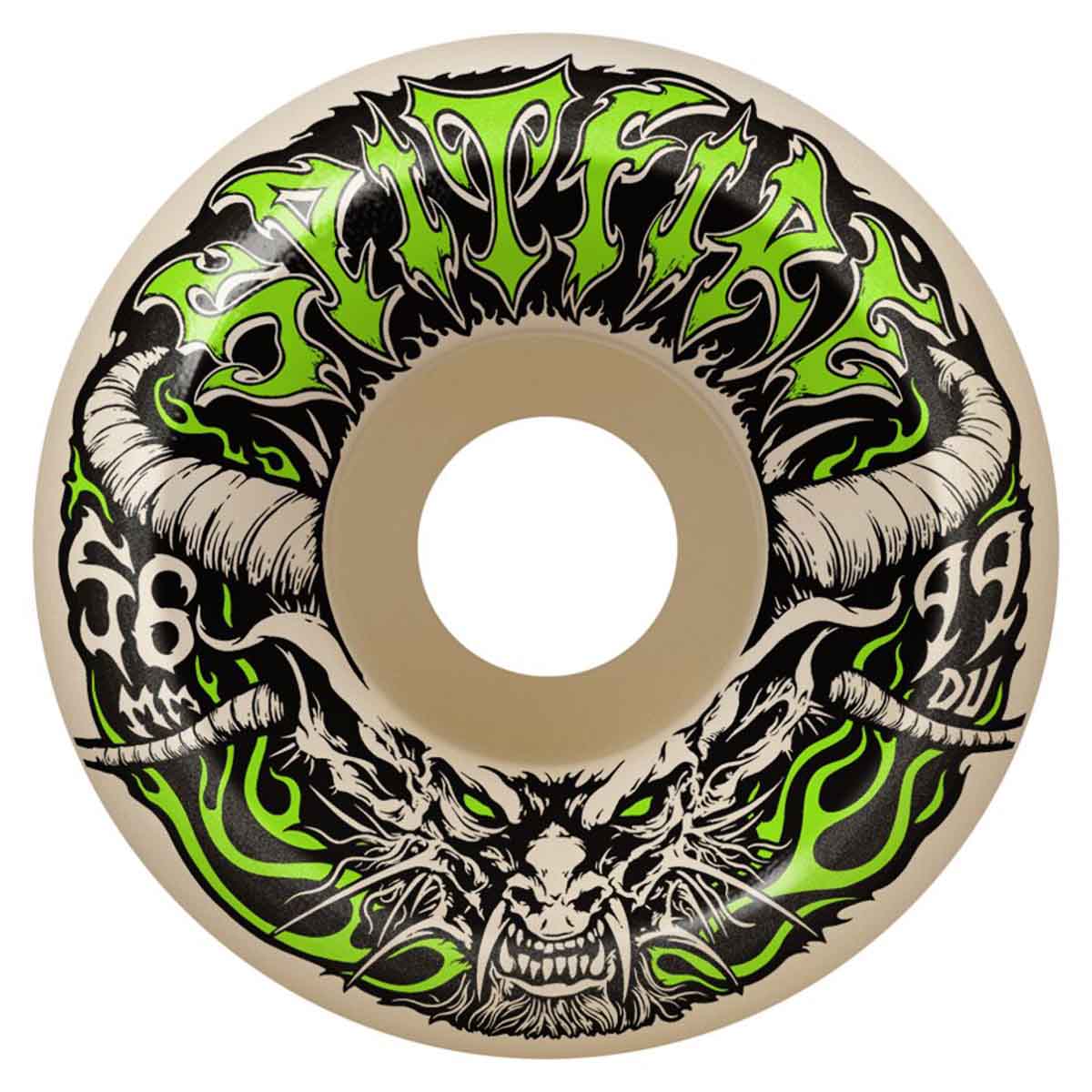 Spitfire F4 Demon Redux Conical Full 56MM 99A Skateboard Wheels