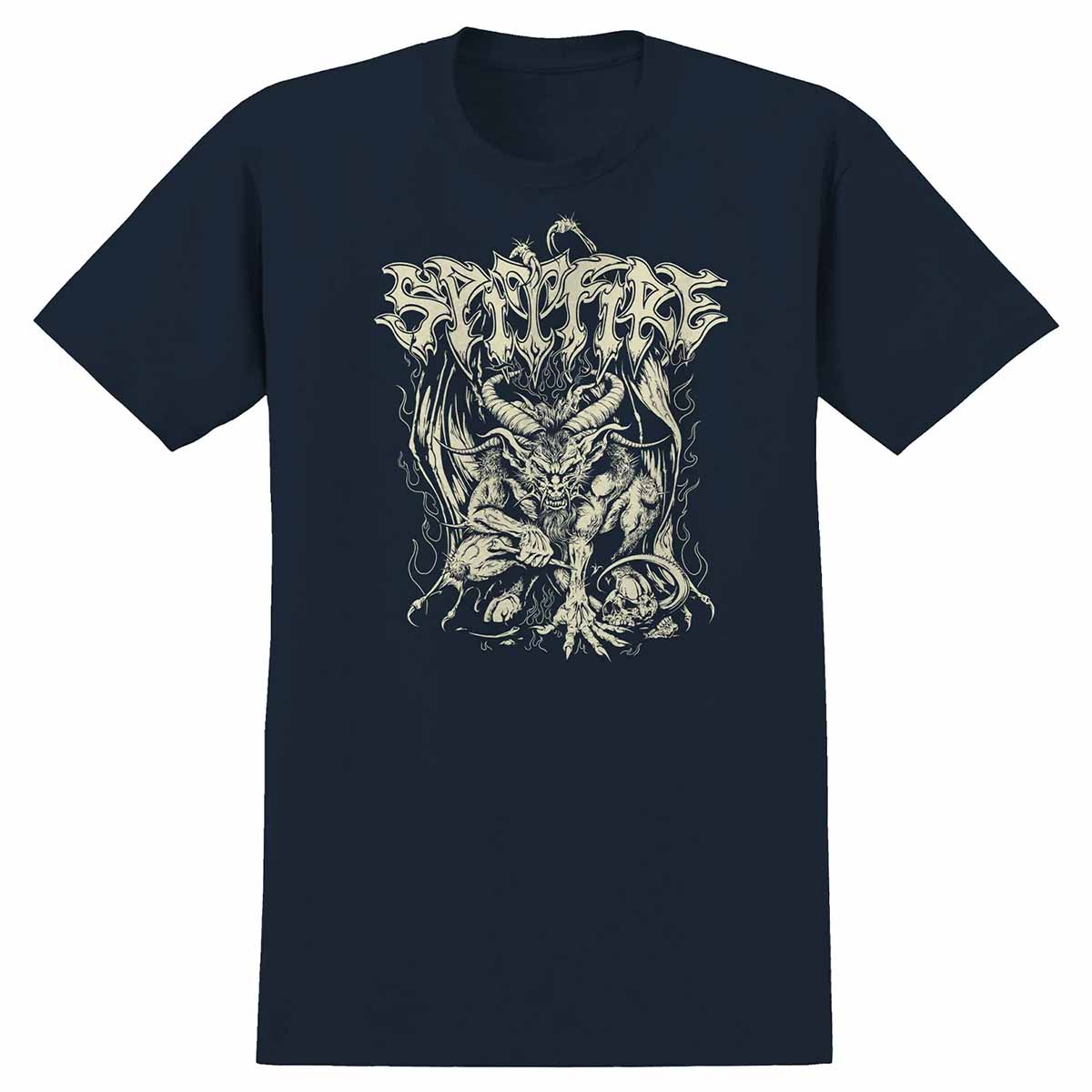 Spitfire Demon Redux Tee Navy