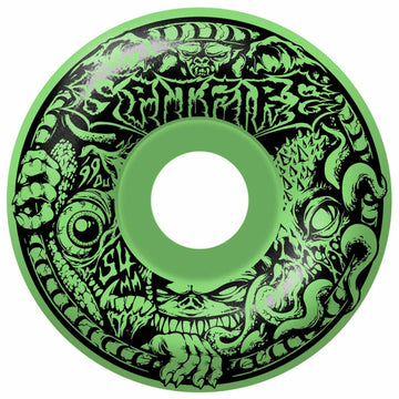 Spitfire - F4 Demon Gate Radial Full 54MM 99A Skateboard Wheels.