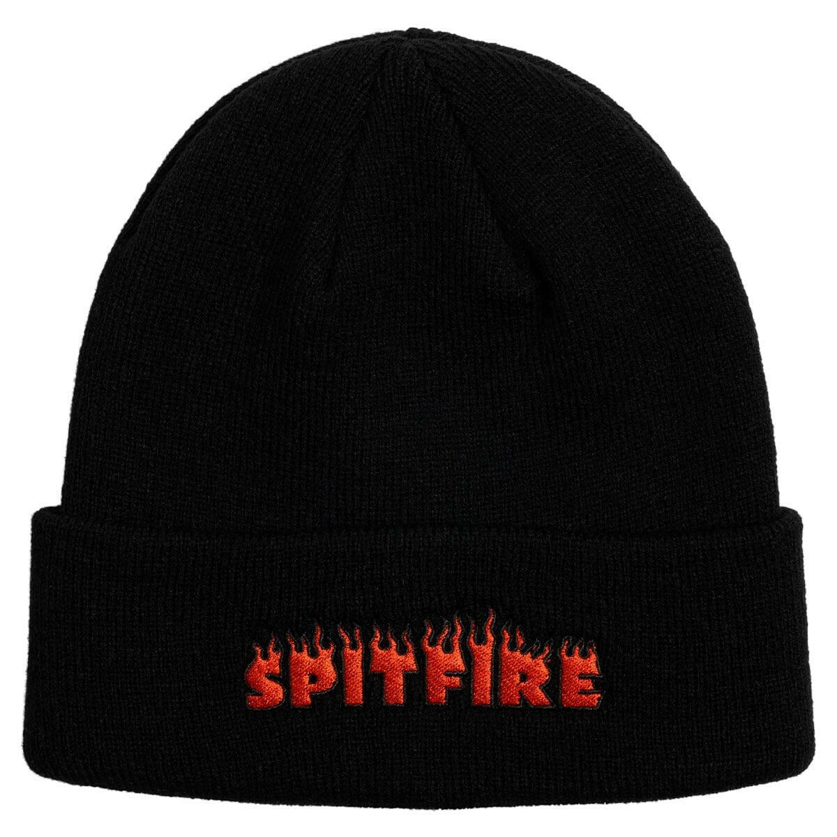Spitfire - Demonseed Script Cuff Beanie Black.