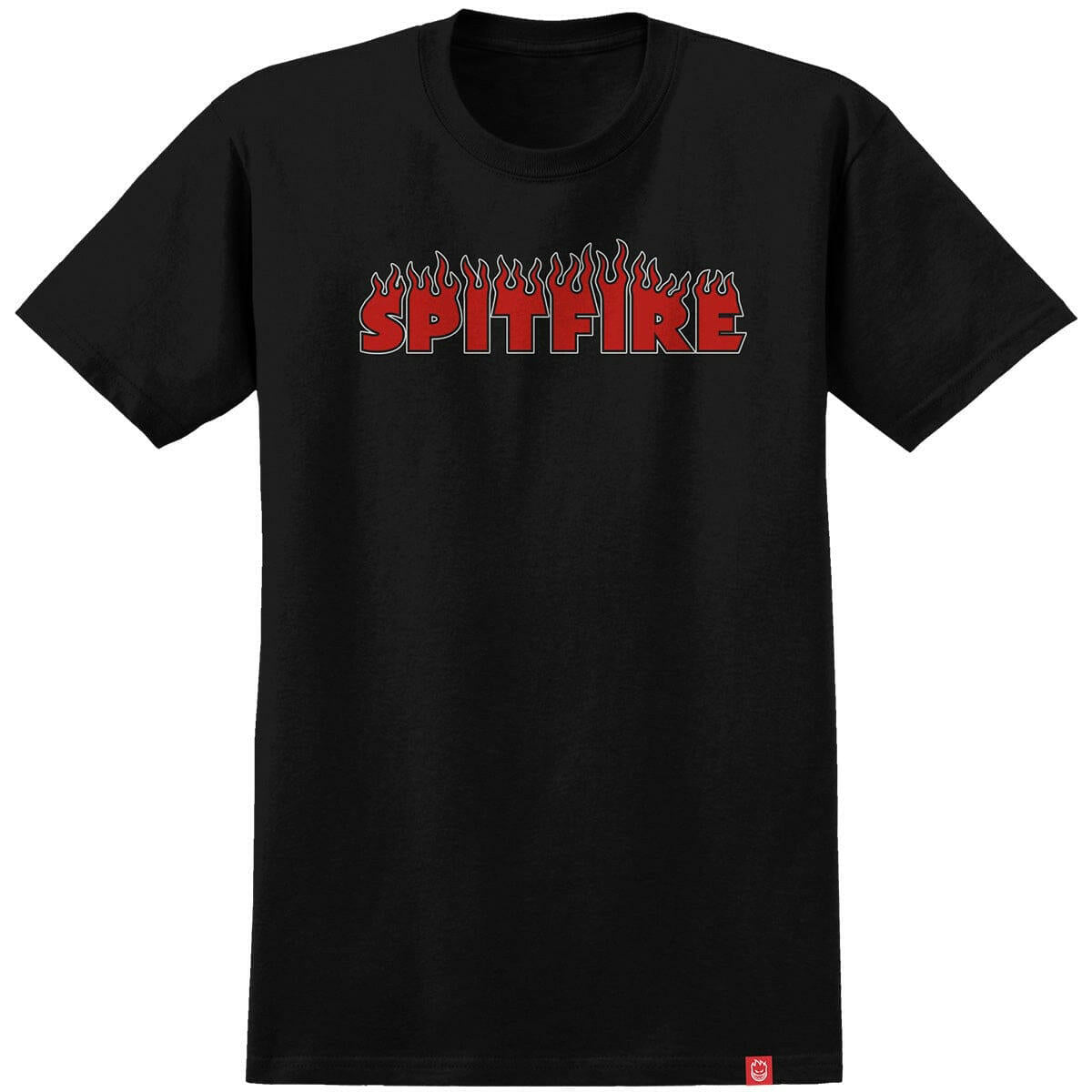 Spitfire - Demonseed Script Tee Black.