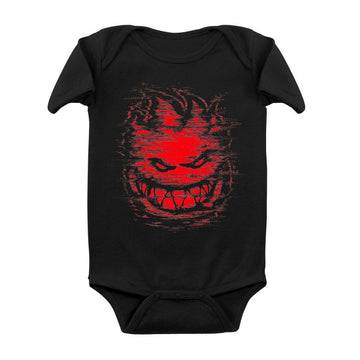 Spitfire - Bighead Digidistort Onesie Black.