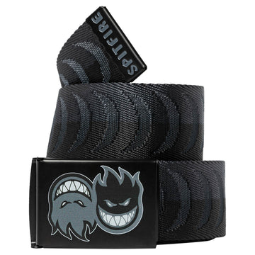 Spitfire Eternal Crescent Web Belt Charcoal/Black