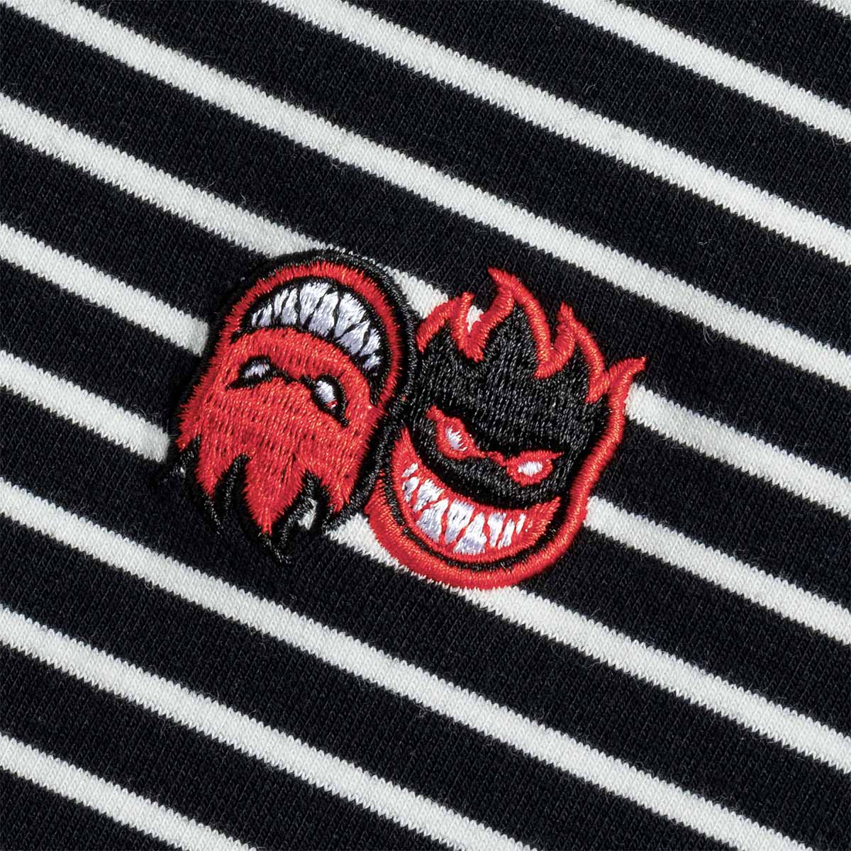 Spitfire - Eternal Fill Stripe Shirt Black/White.