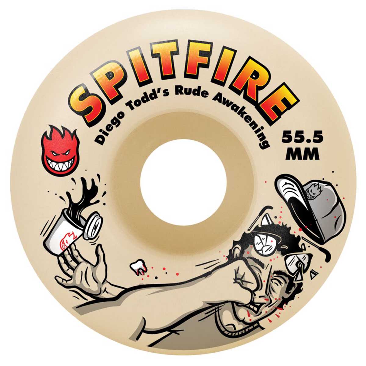 Spitfire F4 Diego Rude Awakening Classic 99A Skateboard Wheels