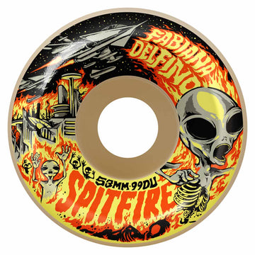 Spitfire F4 Fabiana Invasion Conical Full 99A Skateboard Wheels