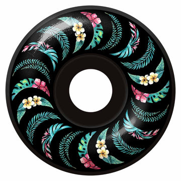 Spitfire F4 Floral Black Classic 55MM 99A Skateboard Wheels