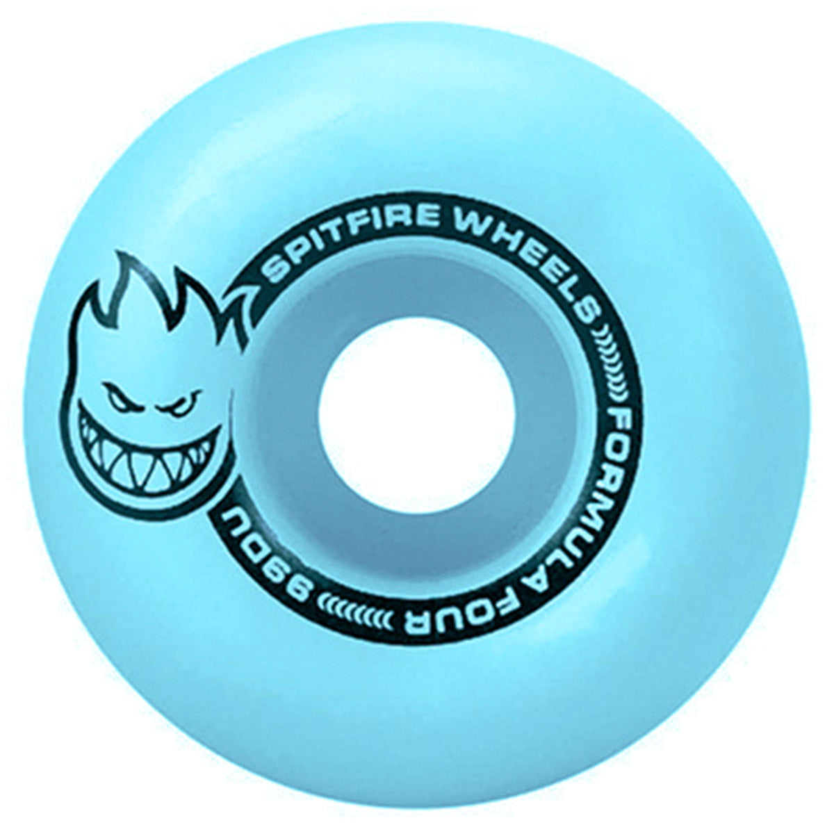 Spitfire - F4 Lil Smokies Tablet Blue 50MM 99A Skateboard Wheels.