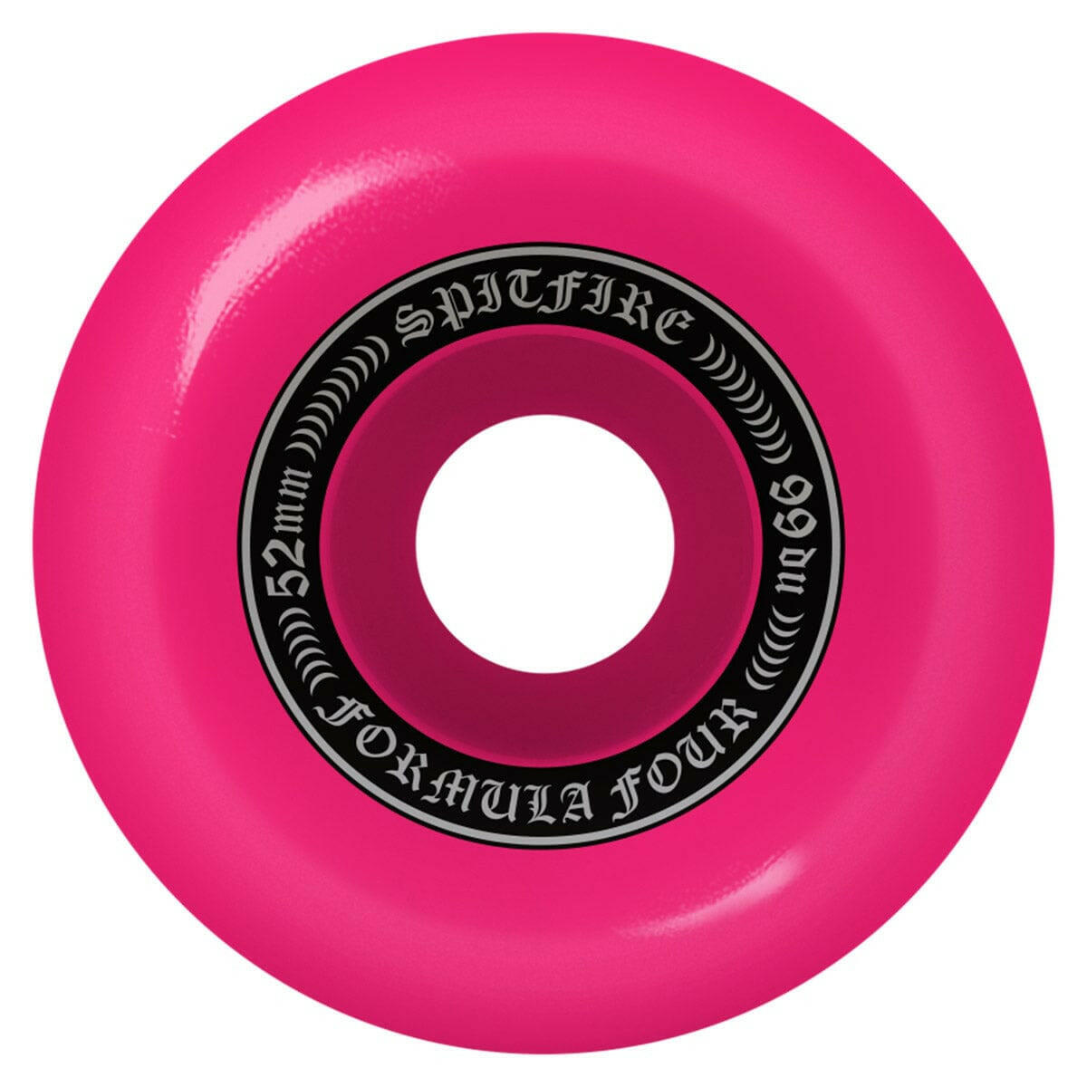 Spitfire - F4 OG Classics Pink 52MM 99A Skateboard Wheels.