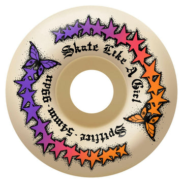 Spitfire - F4 Skate Like A Girl Evolution Radial Full 54MM 99A Skateboard Wheels.