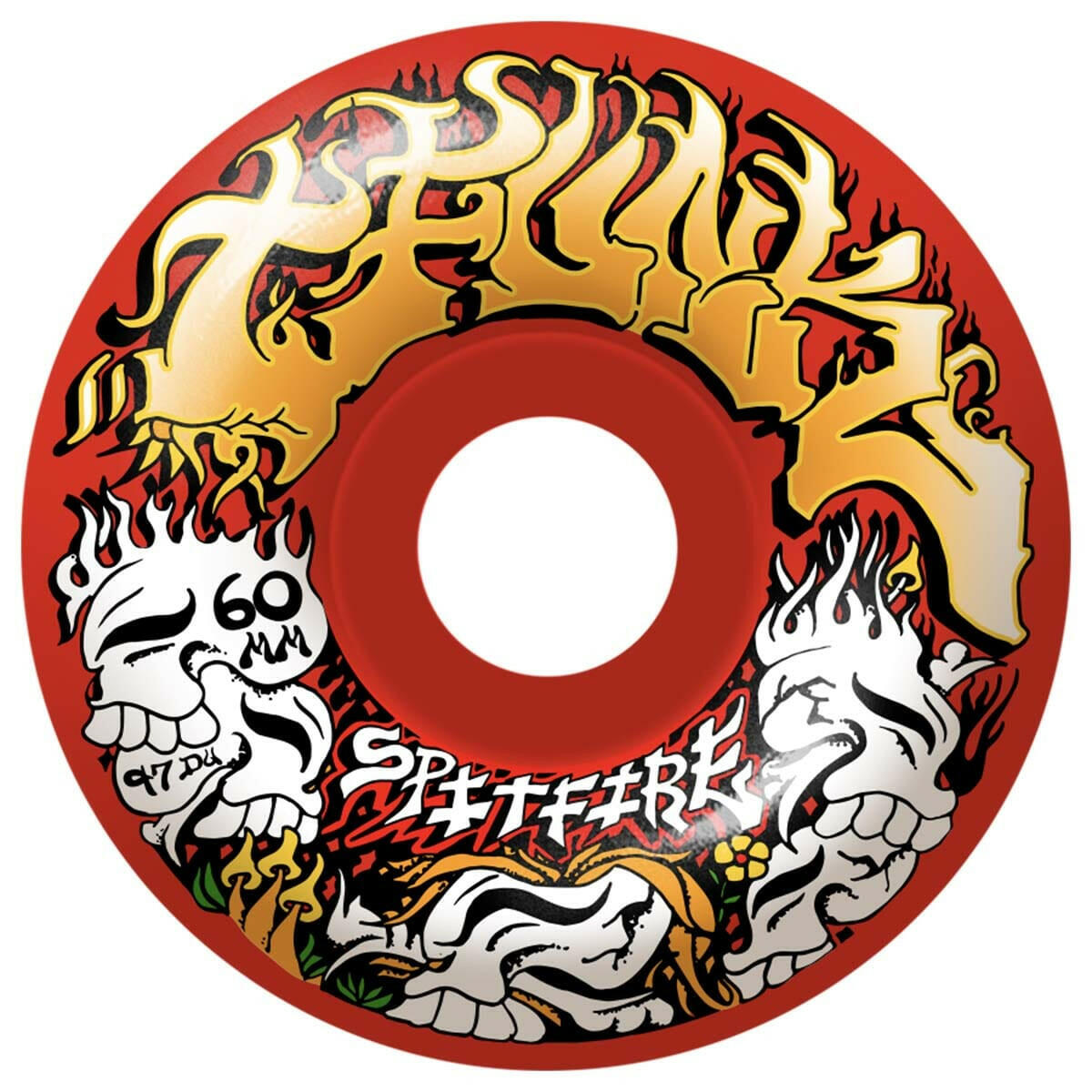 Spitfire - F4 T-Funk Savie Radial Full 60MM 97A Skateboard Wheels.