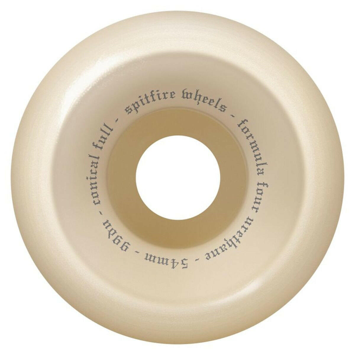 Spitfire - F4 Venom Script Conical Full 54MM 99A Skateboard Wheels.