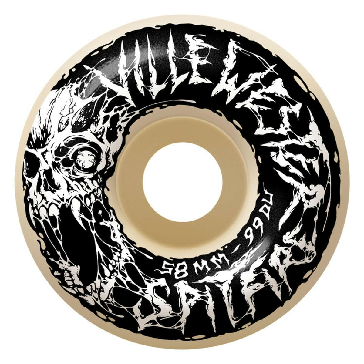 Spitfire - F4 Ville Annihilation Classic 58MM 99A Skateboard Wheels.