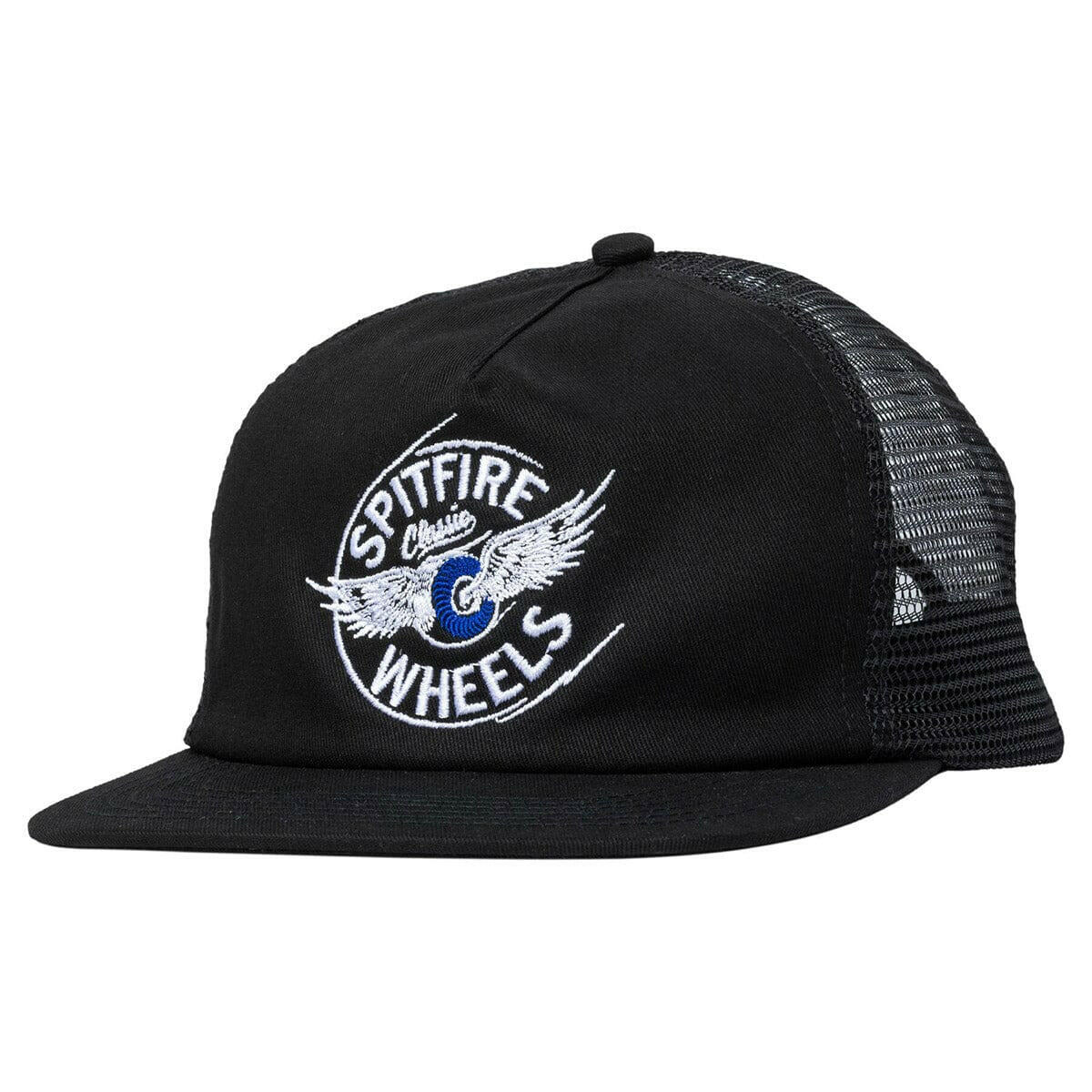 Spitfire - Flying Classic Snapback Black/White/Blue.