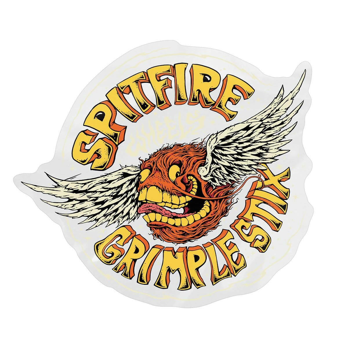 Spitfire - Flying Grimple 5" Sticker.