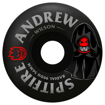 Spitfire F4 Andrew Wilson Burn Squad Radials 56MM 99A Skateboard Wheels