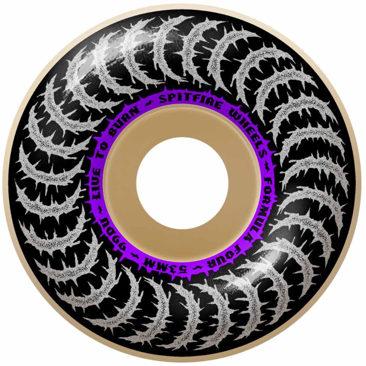 Spitfire - F4 Deathmask II Classic 53MM 99A Skateboard Wheels