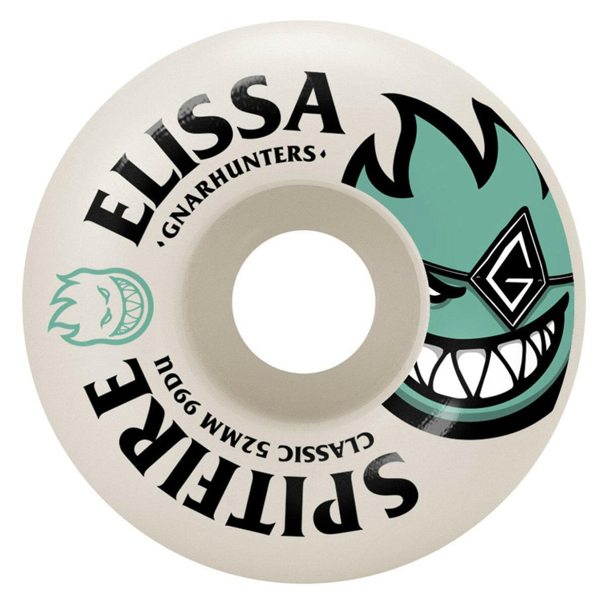 Spitfire - Elissa Gnarhunters Pro Classics 52MM 99A Skateboard Wheels.