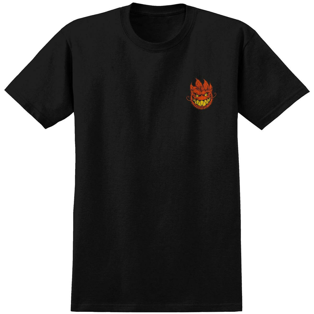 Spitfire - Furry Classic Zip Tee Black.