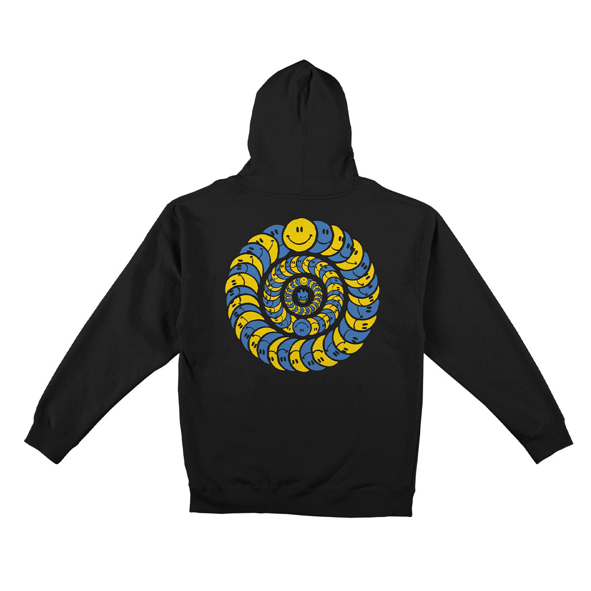 Spitfire Happy Classic Hoodie Black Back