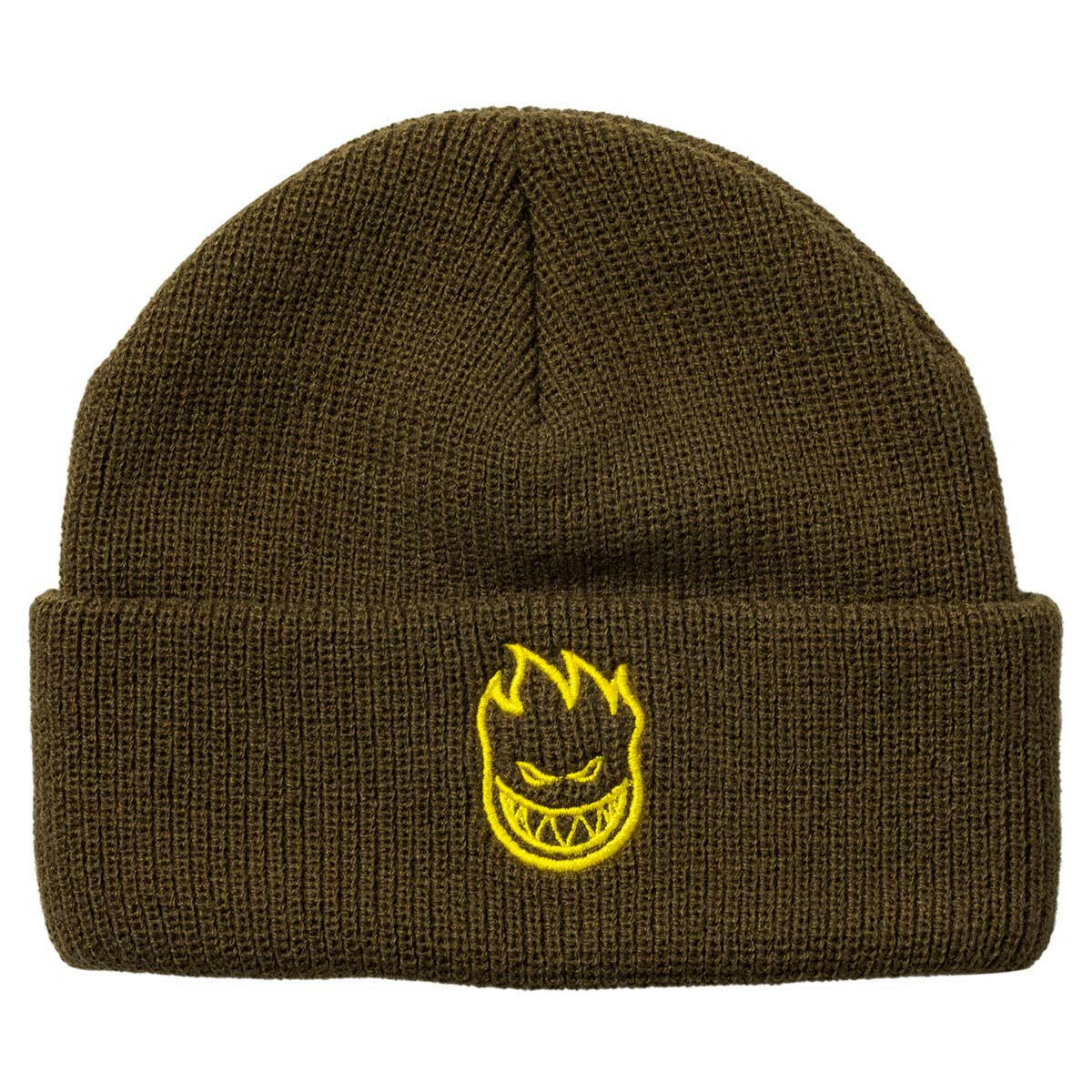 Spitfire - Bighead Cuff Beanie Brown/Gold.