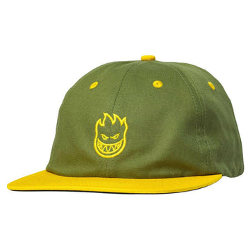 Spitfire - Lil Bighead Strapback Olive/Gold.