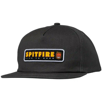 Spitfire - LTB Patch Snapback Charcoal.