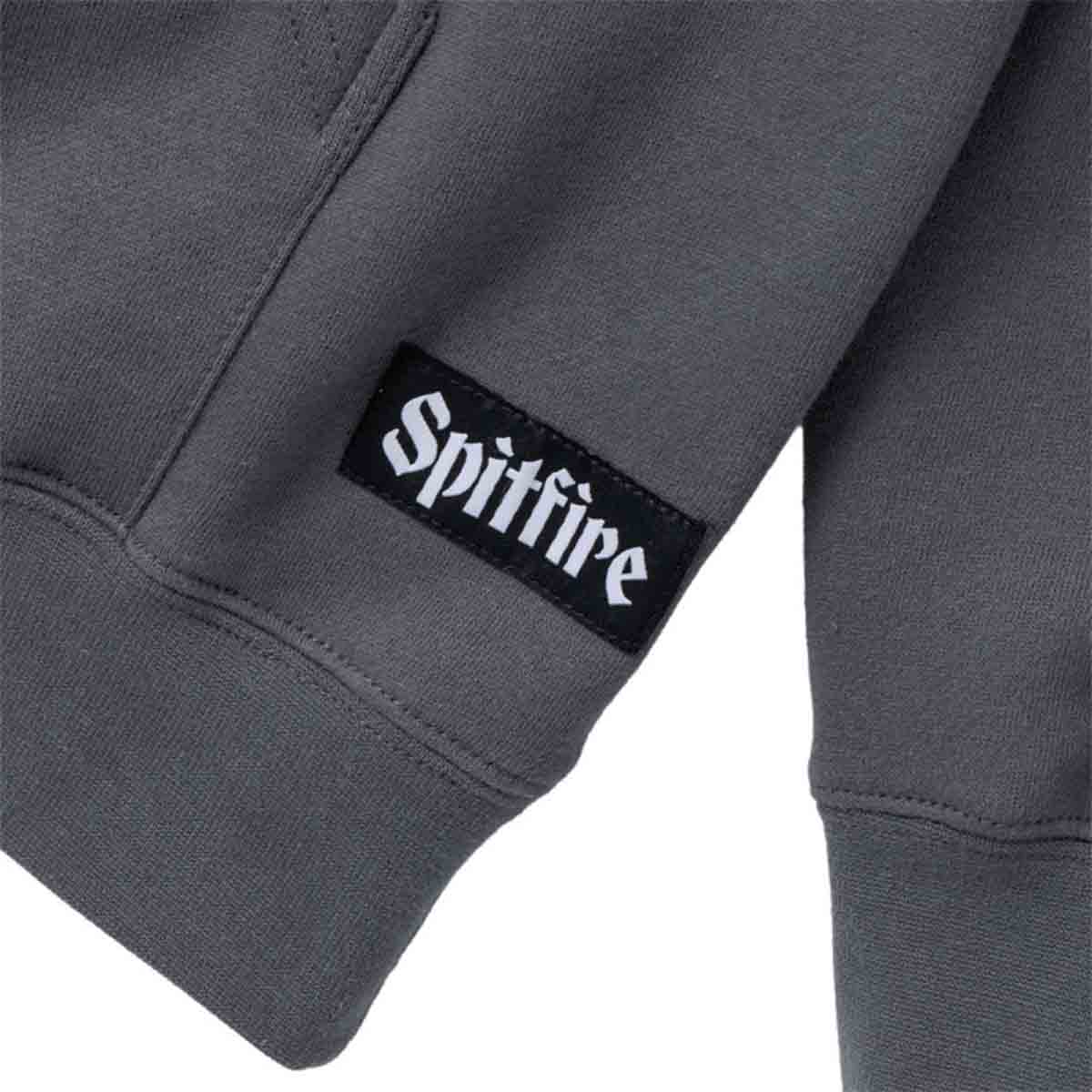 Spitfire Molotov Angel Hoodie Charcoal Detail