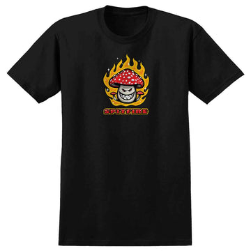 Spitfire Mushroom Bighead Tee Black