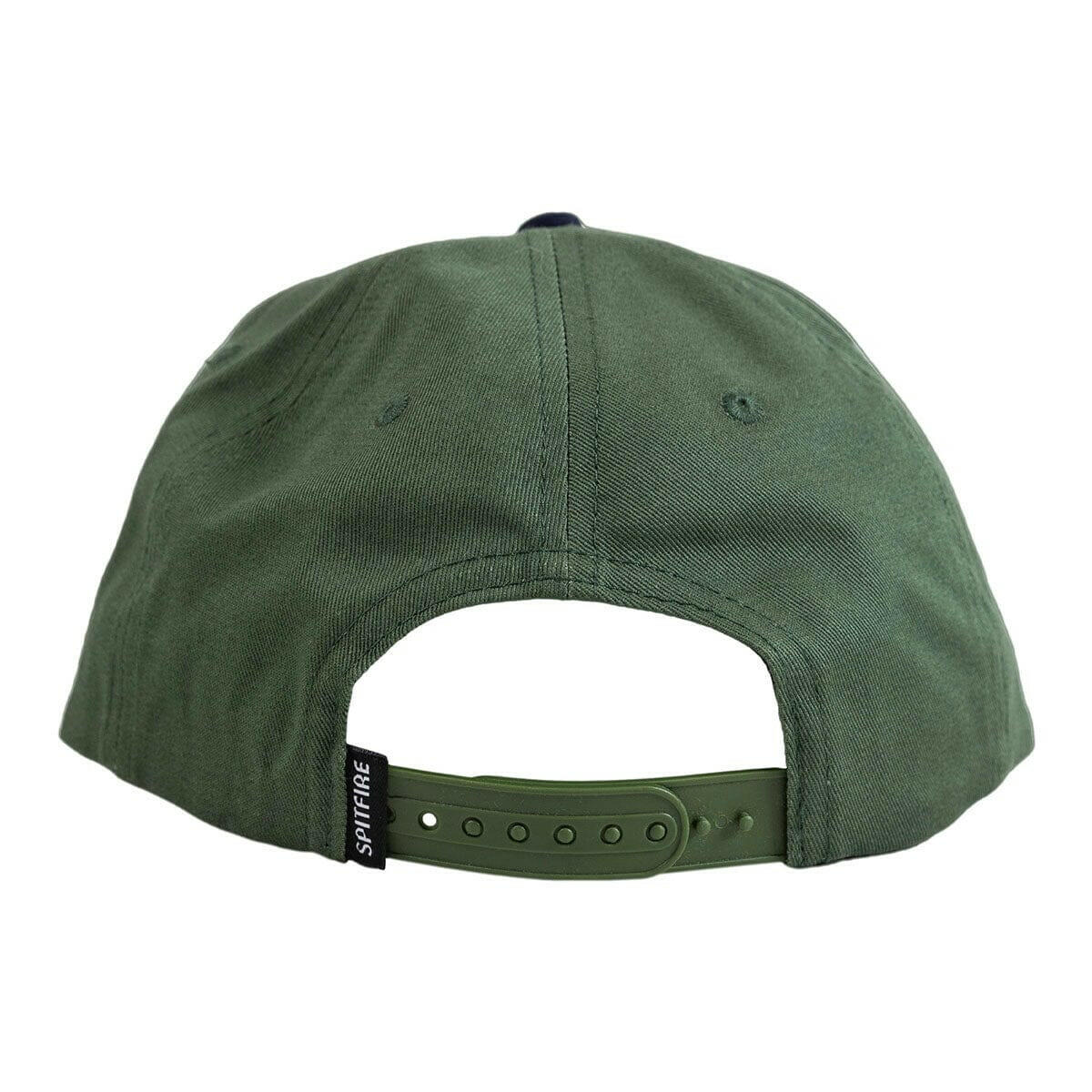Spitfire - Old E Arch Snapback Olive/Red.