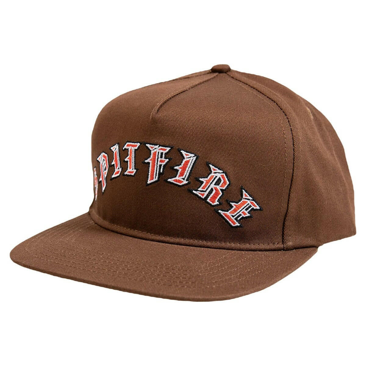 Spitfire - Old E Arch Snapback Brown/Red.