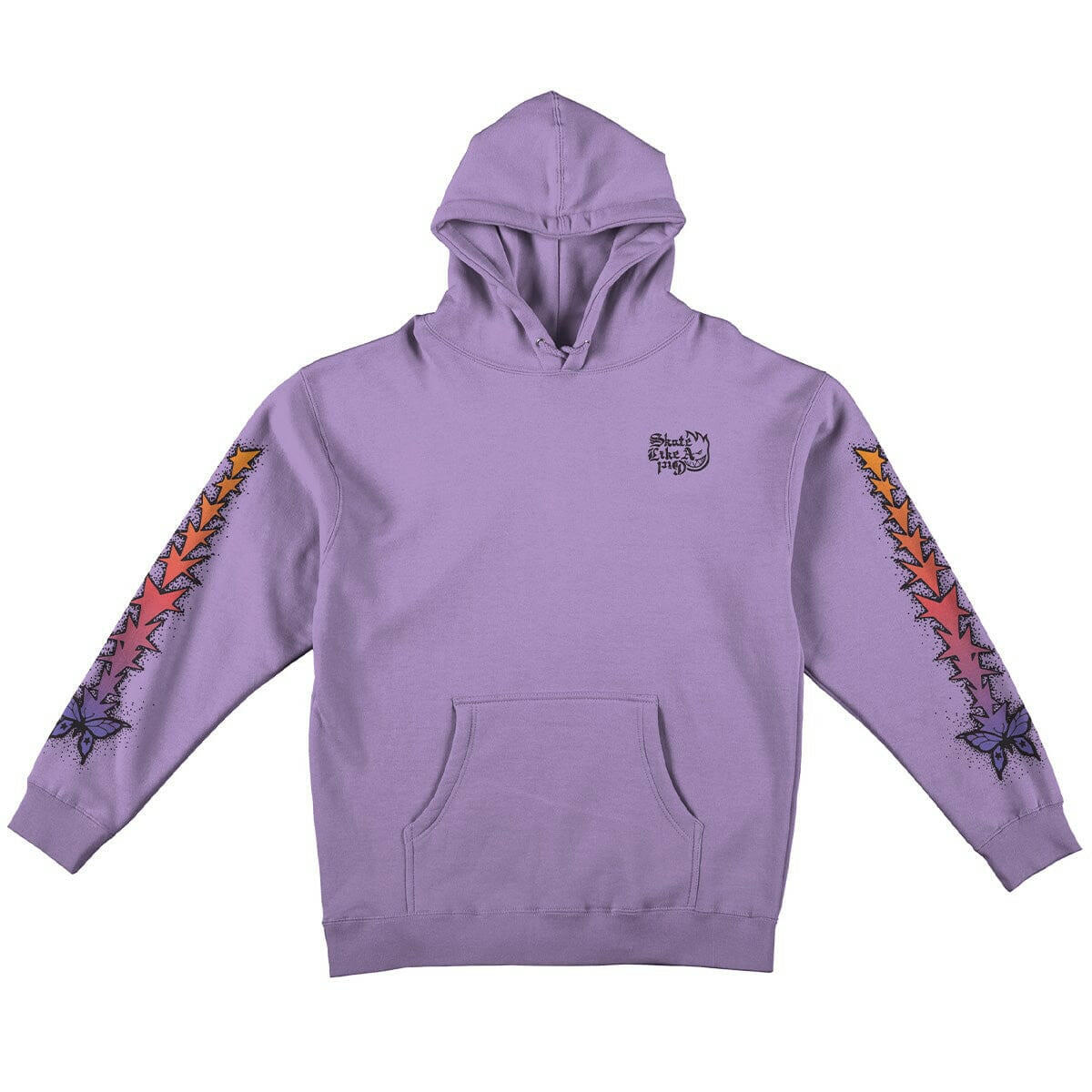 Spitfire - Skate Like A Girl Evolution Hoodie Plum.