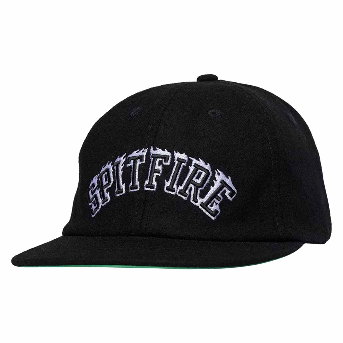 Spitfire Team Bighead Flame Strapback Black Front