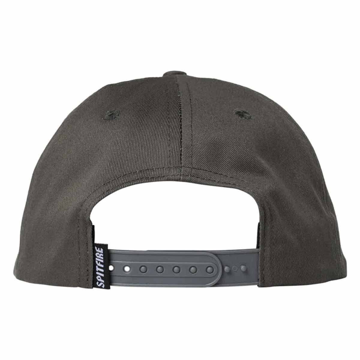 Spitfire Team Bighead Snapback Charocal Back