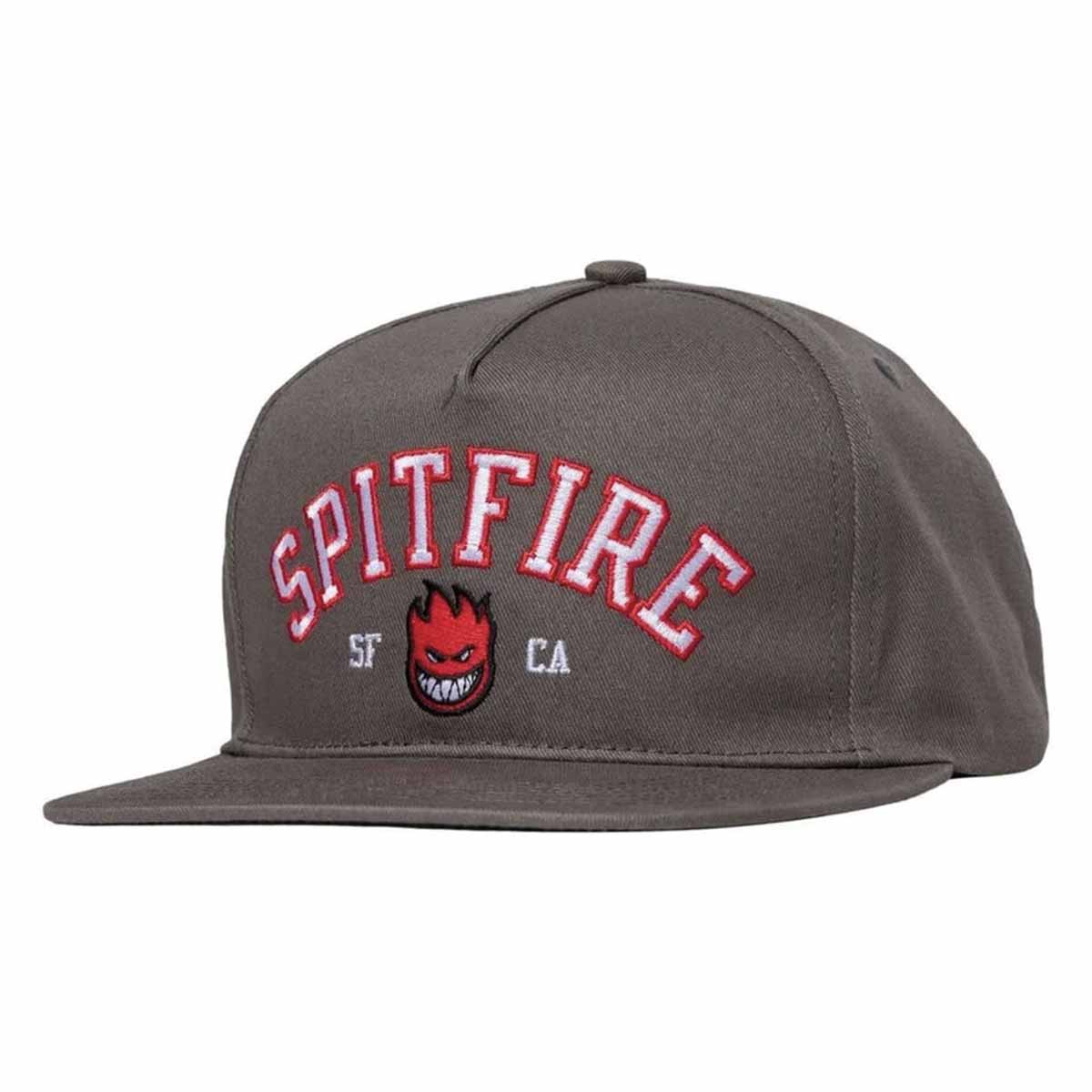 Spitfire Team Bighead Snapback Charocal Front