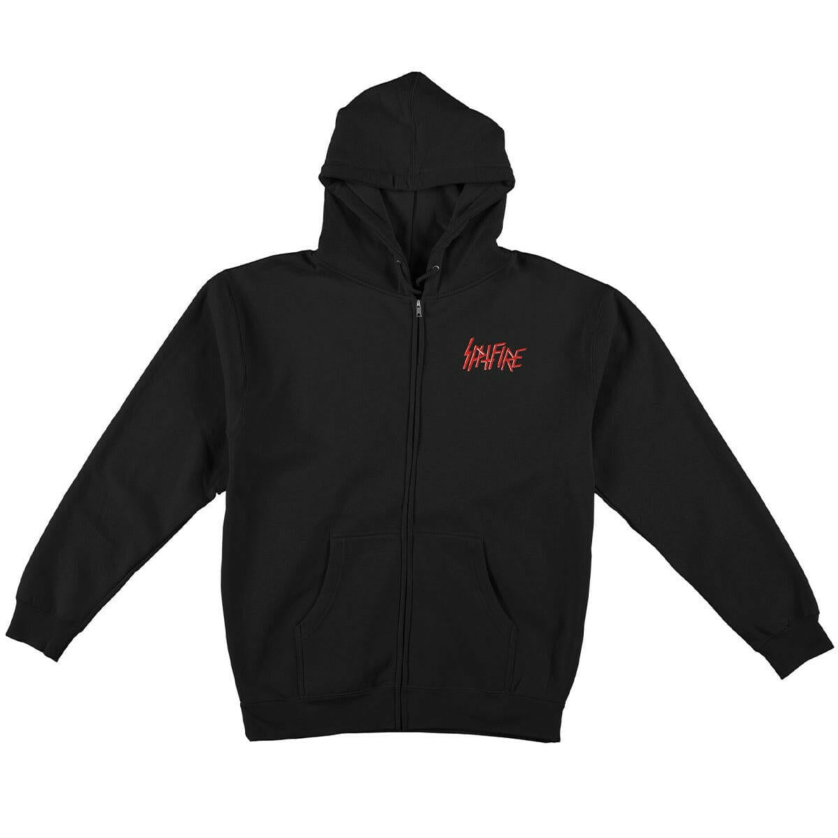 Spitfire - Undead Zip Hoodie Black.