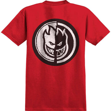 Spitfire - Yin Yang Youth Tee Red/Black/White.