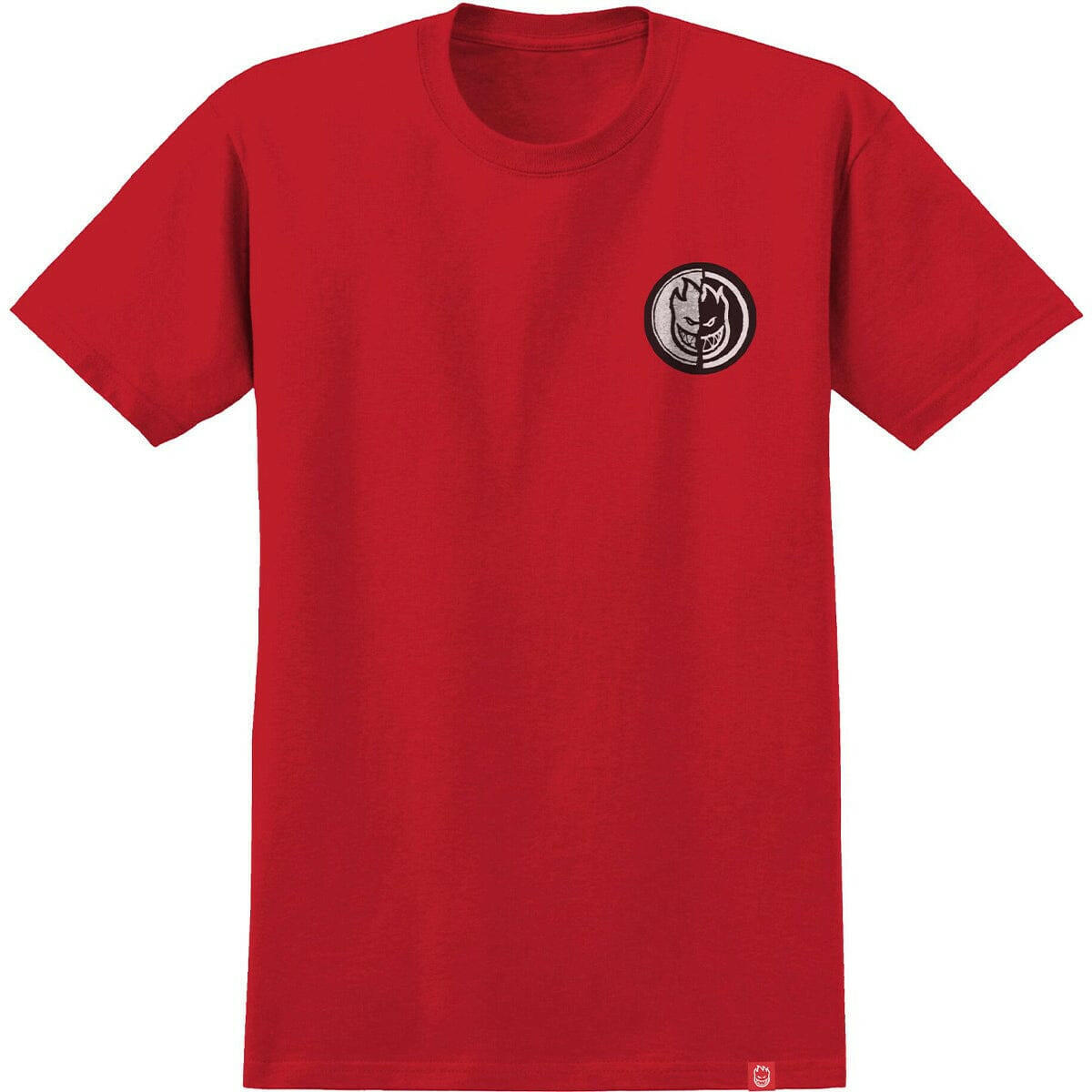 Spitfire - Yin Yang Youth Tee Red/Black/White.
